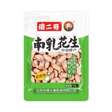 傻二哥南乳花生蒜香味75g/袋