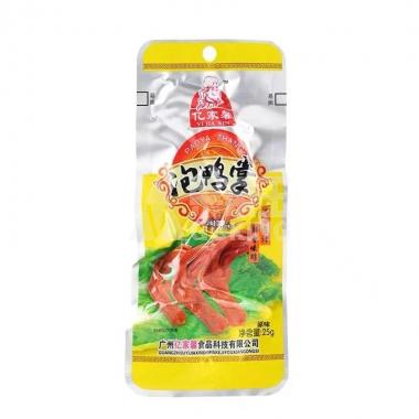 亿家馨泡鸭掌原味25g/个