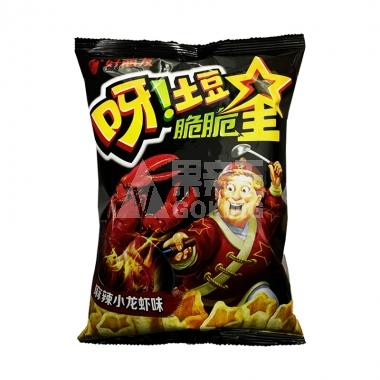 好丽友呀土豆麻辣小龙虾味70g/包