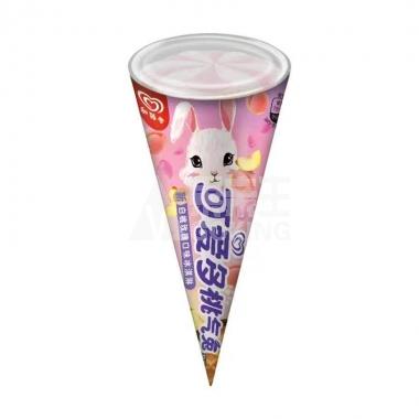 可爱多甜筒白桃玫瑰口味冰淇淋68G