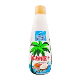 清蓝椰汁果肉型植物蛋白饮料1.25L**/瓶