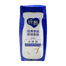 (2月)蒙牛纯甄风味酸牛奶200m/盒