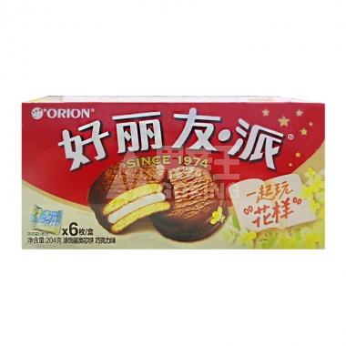 好丽友巧克力派224g/盒