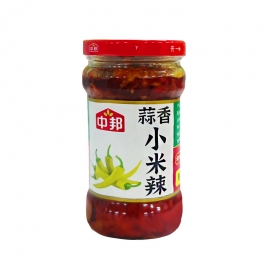 中邦蒜香小米辣280g/瓶