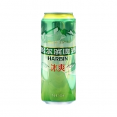 哈尔滨冰爽啤酒罐装500ML/罐