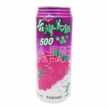 (台湾)美馔葡萄汁饮料490ml**/罐