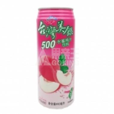 (台湾)美馔水蜜桃汁饮料490ml**/罐
