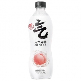 元气森林白桃味苏打气泡水480ml/瓶