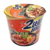 统一来一桶（大桶）2块面饼香辣味148g/桶