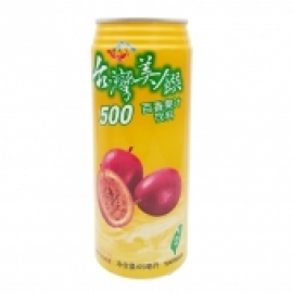 (台湾)美馔百香果汁饮料490ml/罐