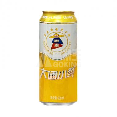 燕京惠泉大国小鲜500ml/罐