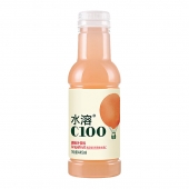 农夫山泉水溶C100西柚汁445ml/瓶