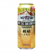 （有奖）佛山05哈尔滨小麦王精酿罐装500mL/罐