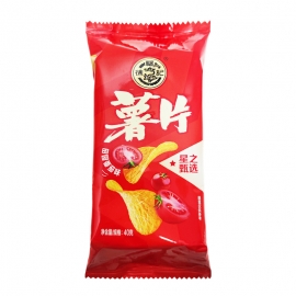 徐福记薯片田园番茄味40g/包