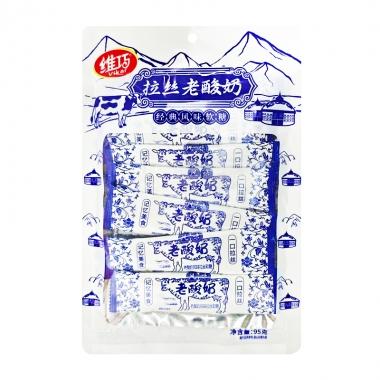 维巧拉丝老酸奶软糖原味95g/包