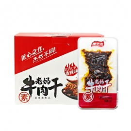 穗之杰老妈素牛肉干香辣味25g/包