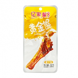 亿家馨黄金腿蜜汁味32g/个