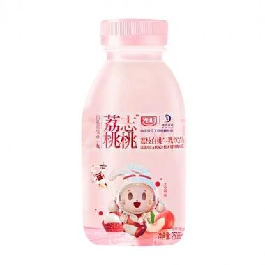 60天 光明荔枝白桃牛乳饮品
