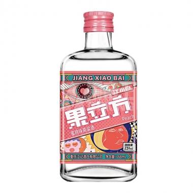 江小白果立方果汁酒蜜桃味23度168ml/瓶