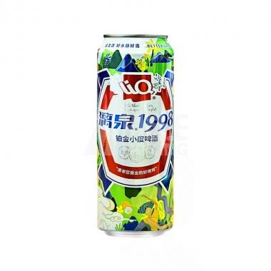 漓泉1998铂金小度啤酒8°P罐装500ml/罐