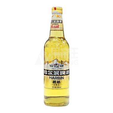 （有奖不回瓶）佛山05哈尔滨啤酒小麦王精酿瓶装580ml/瓶