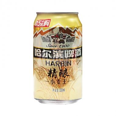 （有奖）佛山05哈尔滨小麦王精酿330mL罐装/罐
