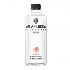 元气森林外星人电解质水白桃味500ml/瓶