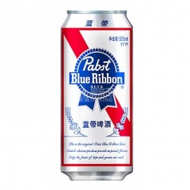 （有奖）蓝带啤酒罐装500ml/罐