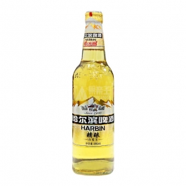（有奖不回瓶）佛山05哈尔滨啤酒小麦王精酿瓶装580ml/瓶