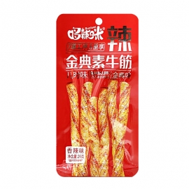 哆辣咪金典素牛筋香辣味26g**/包