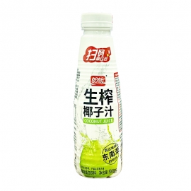 盼盼生榨椰子汁经典原味500ml/瓶