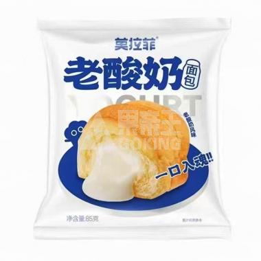 莫拉菲老酸奶味面包85g90天/包