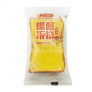 长乐香村爆酱板烧咸蛋黄味夹心面包68g120天/包