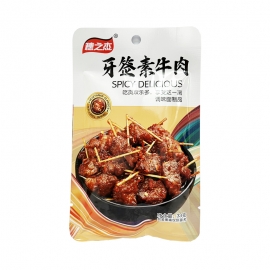 穗之杰牙签素牛肉（黄色）33g/包