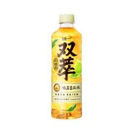 统一双萃鸭屎香柠檬茶500ml/瓶