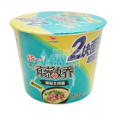 统一来一桶（大桶）2块面饼藤椒145g/桶