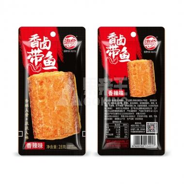 海欣香卤带鱼香辣味28g/包