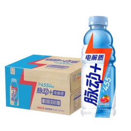 达能脉动电解质西柚口味600ml/瓶