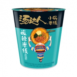 统一汤达人杯酸辣米线86g（非油炸）**/杯