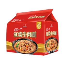 统一100红烧牛肉（五入）100g/包