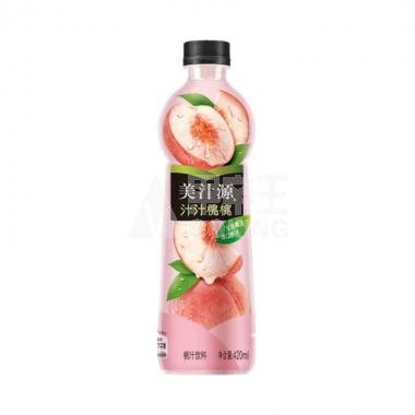 美汁源汁汁桃桃450ml/瓶