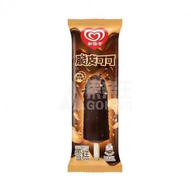 和路雪饼干碎脆皮可可雪糕62g   