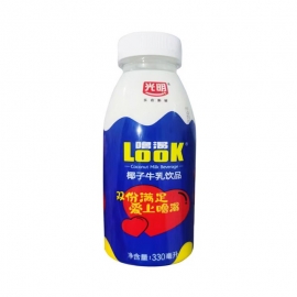 75天 光明椰子牛乳330ml