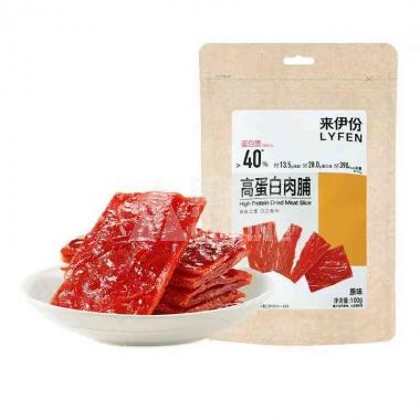来伊份高蛋白肉脯100g/包