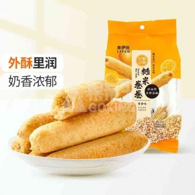 来伊份糙米卷卷蛋黄味180g/包
