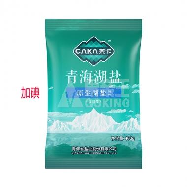 茶卡青海湖盐-原生湖盐（加碘）400g/袋