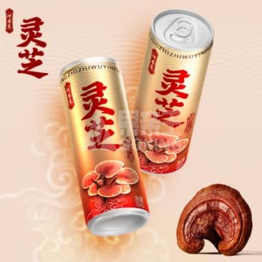 【ZP】何书东灵芝植物饮品罐装310ml/罐