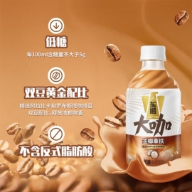 东鹏大咖咖啡饮料生椰拿铁味330ml/瓶