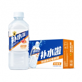 东鹏补水啦电解质饮料西柚味380ml/瓶