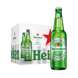 喜力啤酒银星瓶500ml/瓶